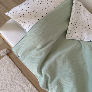 Tavaszi/Nyári takaró és párna szett -Dalmata/Maldív