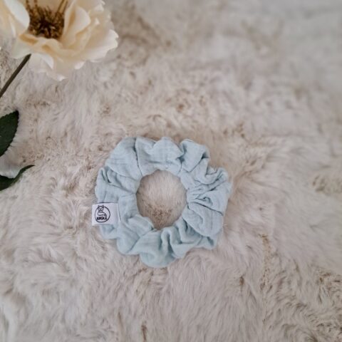 Scrunchie, kímélő hajgumi - Maldív (pamut)