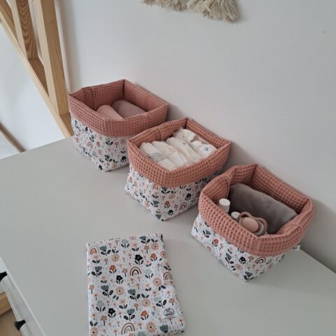 Textil tároló - Kiskertem & Rose