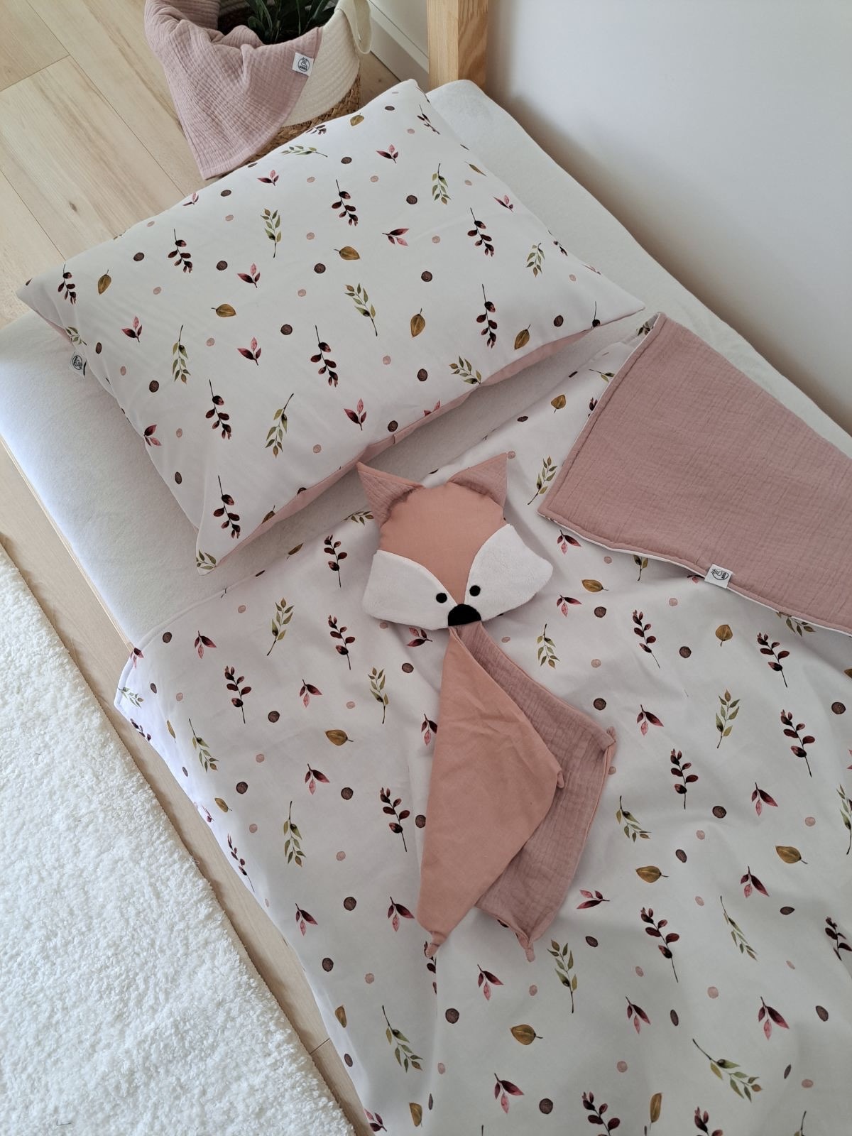 Tavaszi/Nyári takaró és párna szett - Rose/Avarkaland