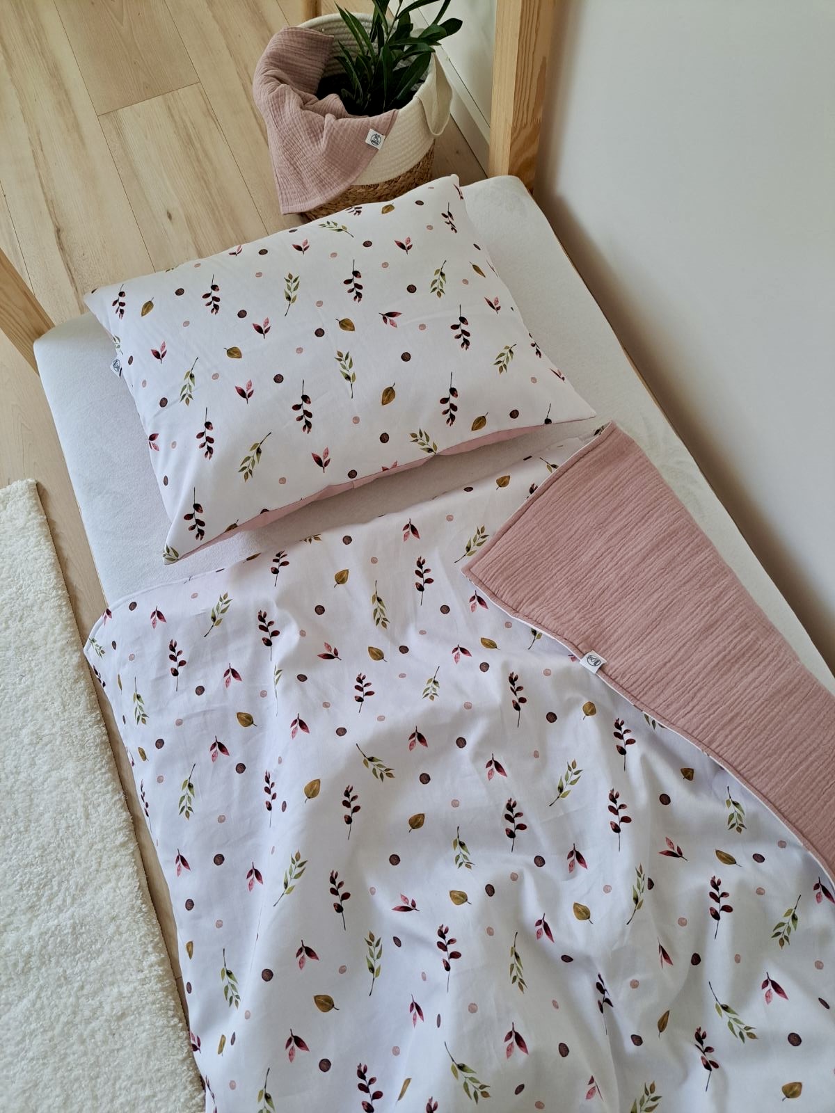 Tavaszi/Nyári takaró és párna szett - Rose/Avarkaland - Image 2