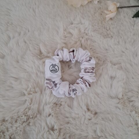 Scrunchie, kímélő hajgumi - Szivárványrét