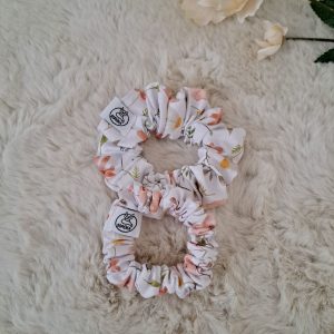 Scrunchie, kímélő hajgumi - Vadvirágok