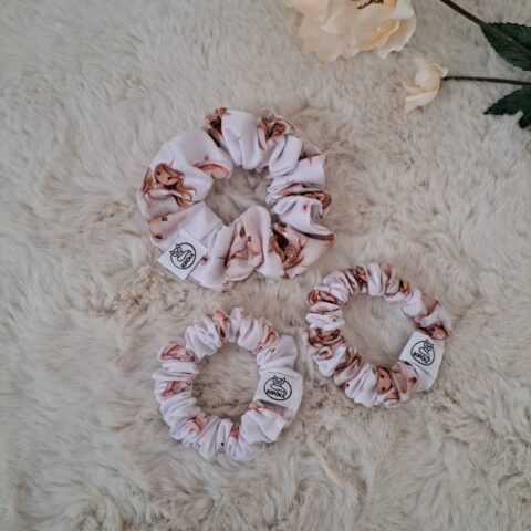 Scrunchie, kímélő hajgumi - Borikornis